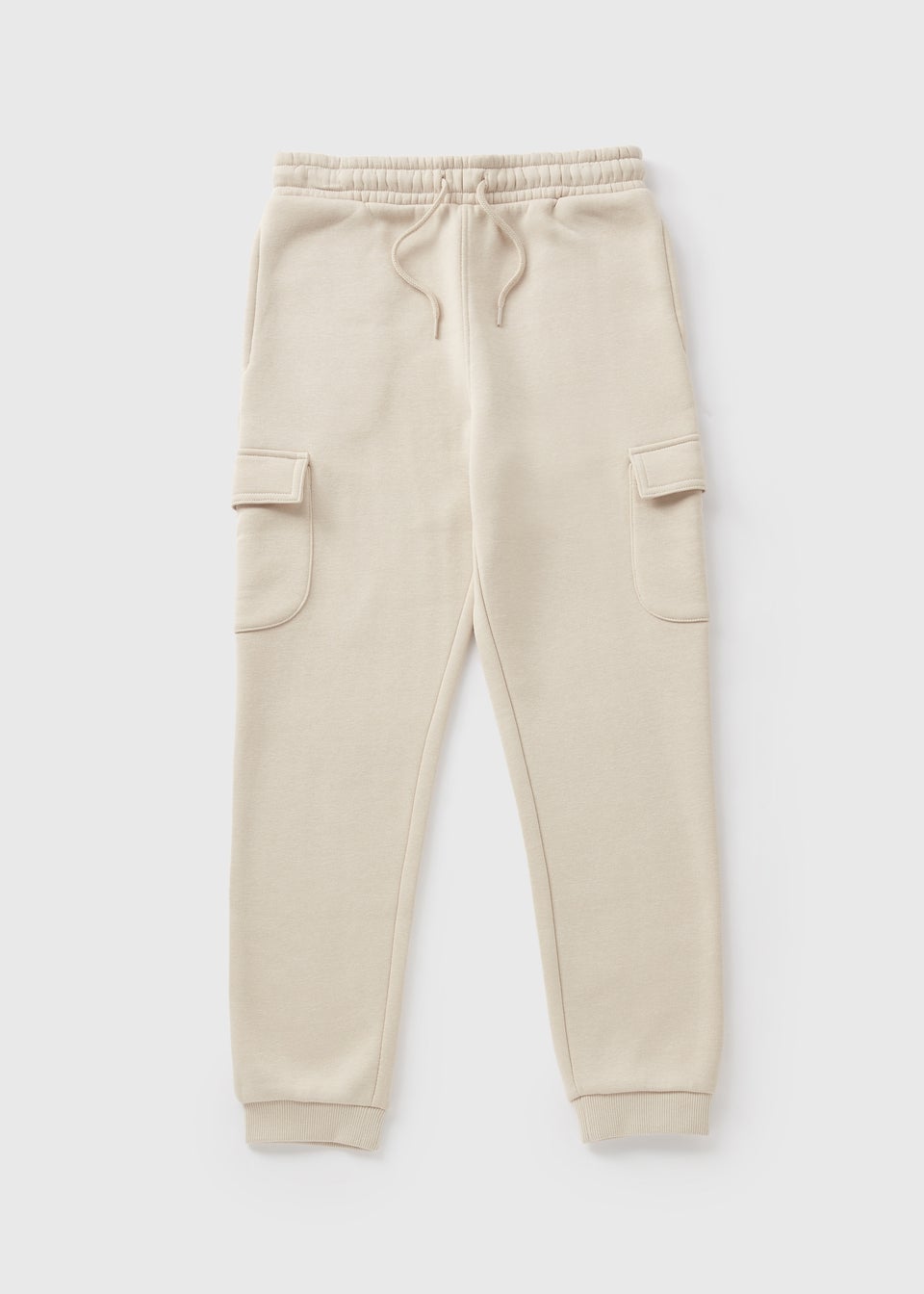 Boys Stone Cargo Jogging Bottoms 7 15yrs