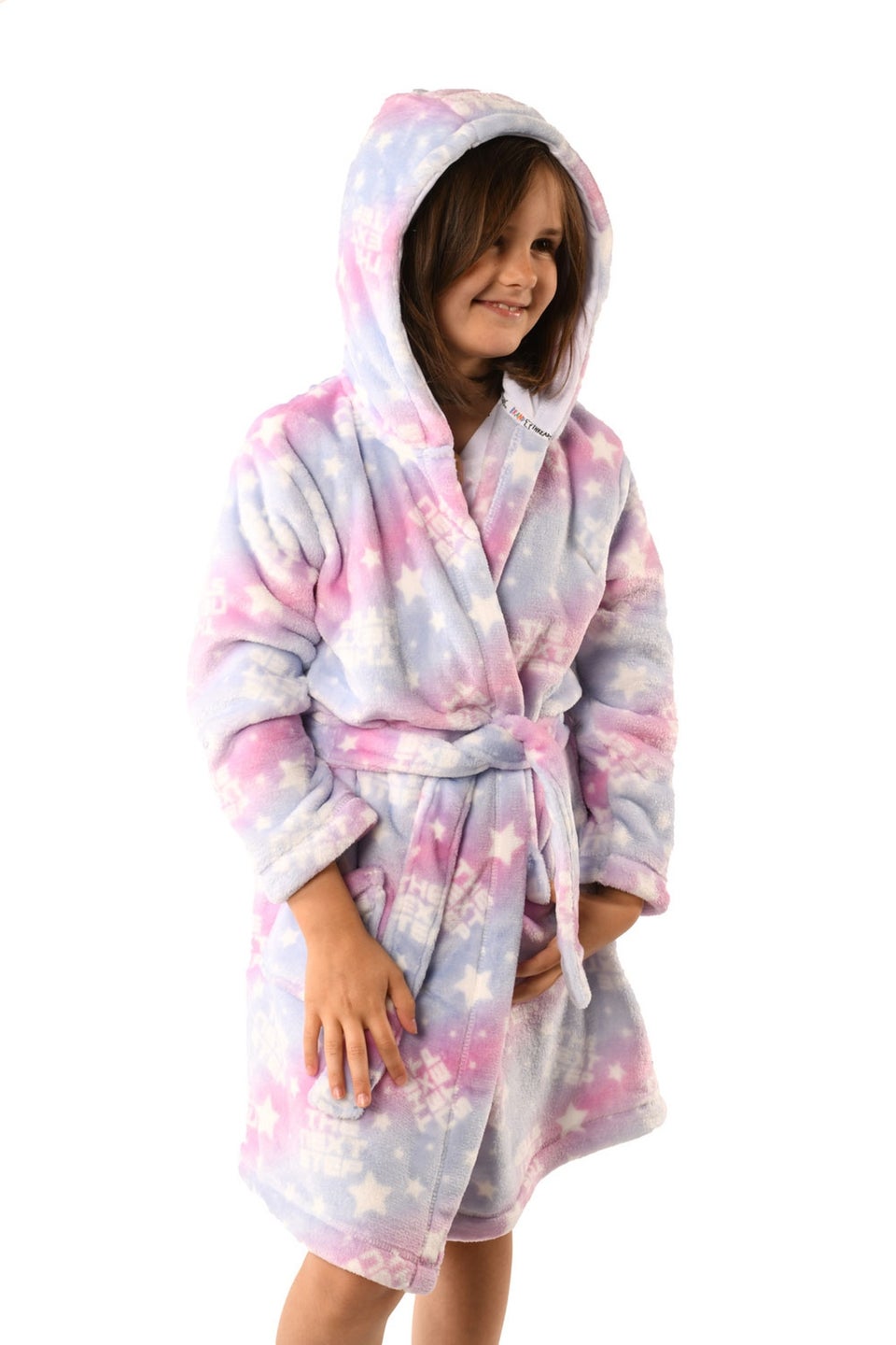 The Next Steps Kids Purple Dressing Gown (7-12 yrs)