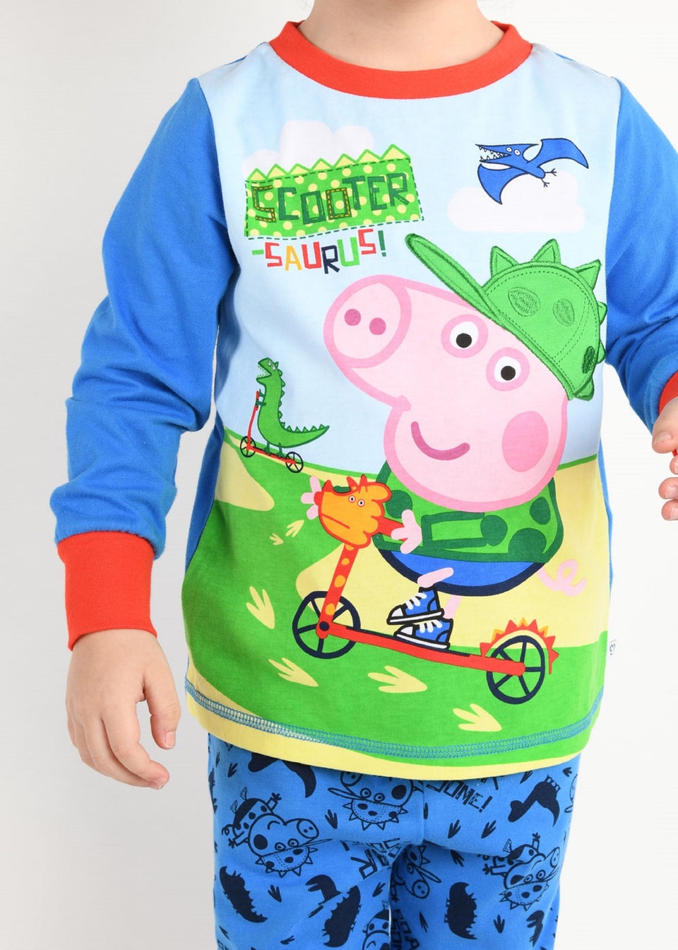 Peppa Pig Kids Blue Pyjama Set (12 mths- 4yrs)