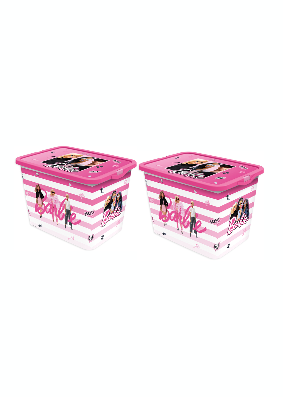 Barbie Storage Box 23L - Set of 2