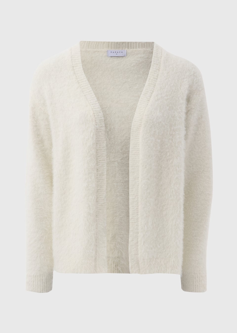 Cream Fluffy Cardigan Matalan