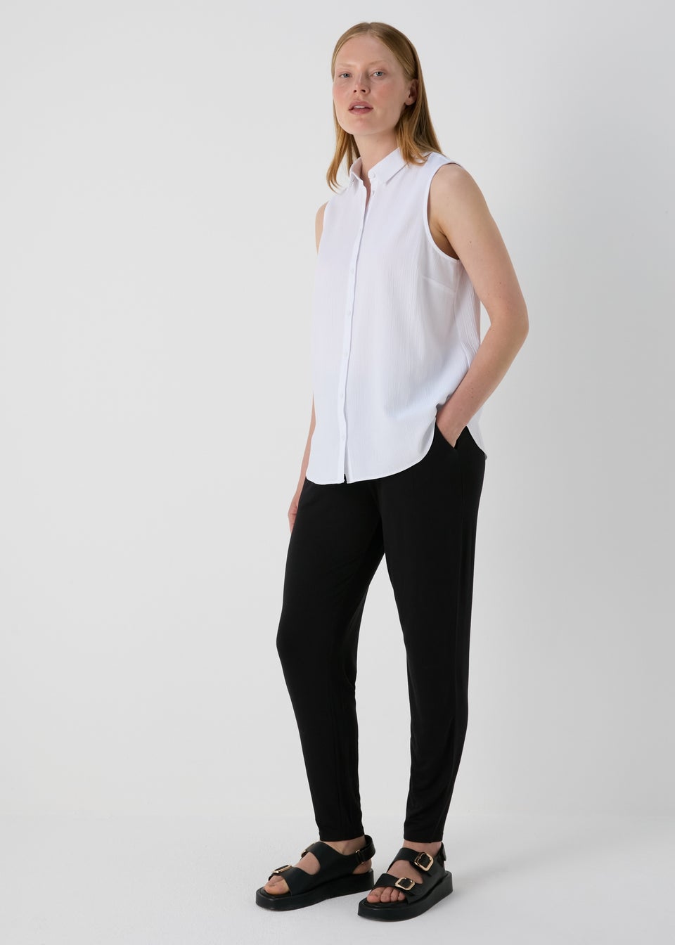 Black Harem Trousers Matalan