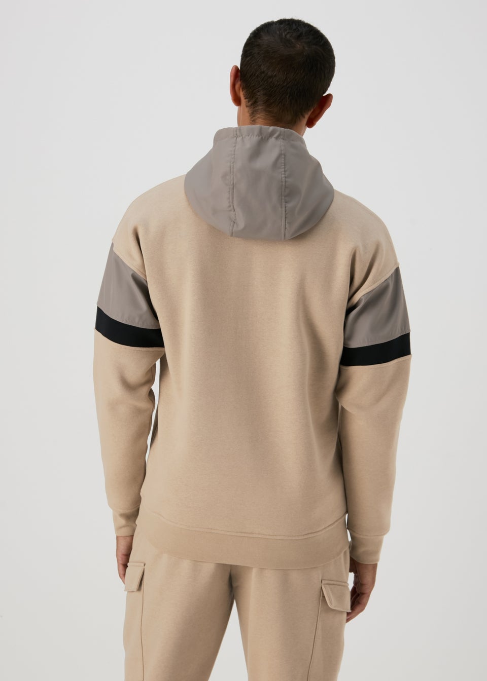 Souluxe Stone Panel Hoodie