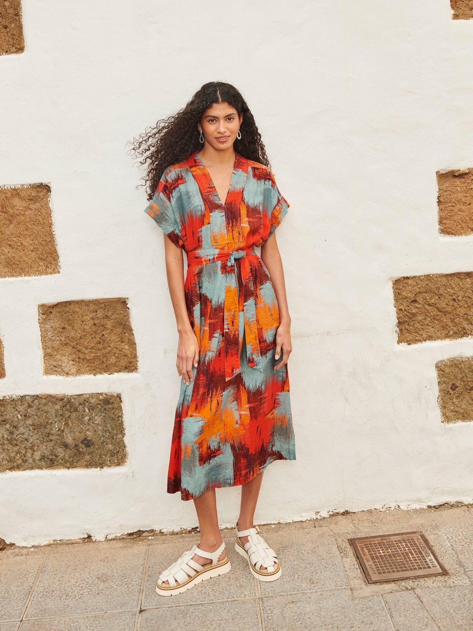 Kleid Marianne aus Leinenmischung