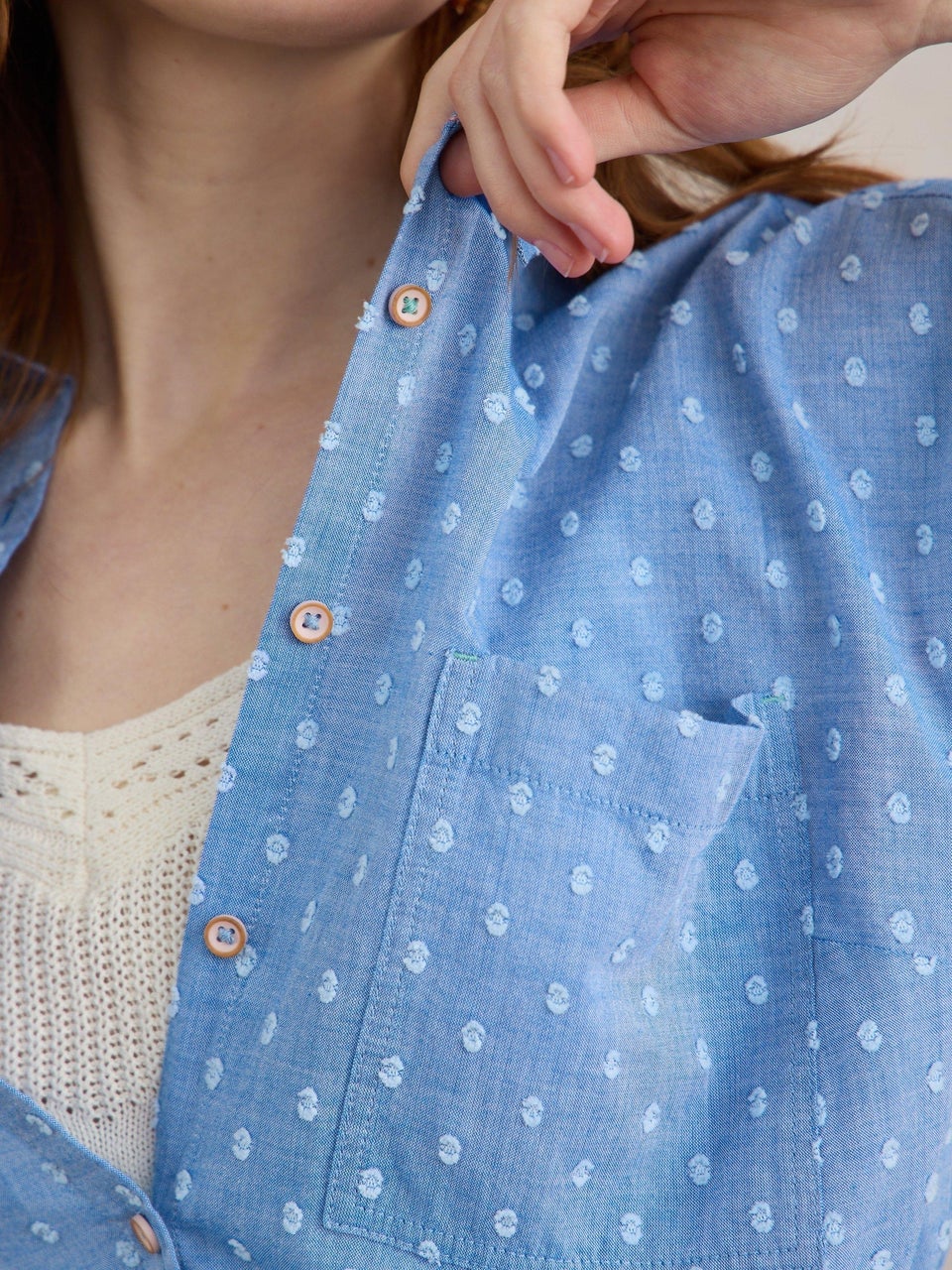 Bluse Ellie aus Bio-Baumwolle