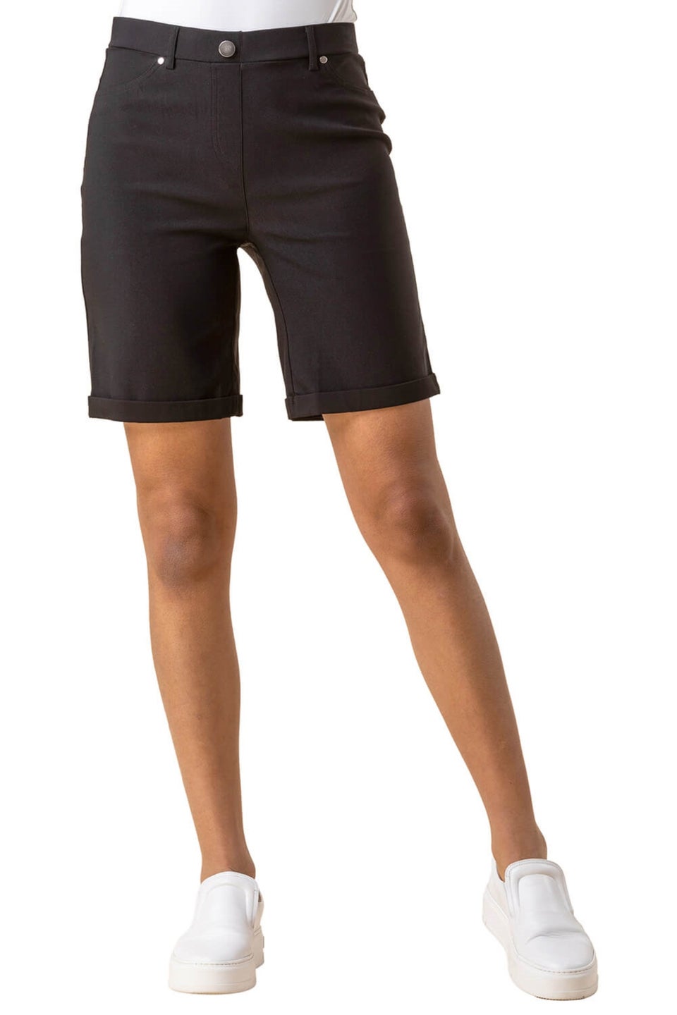 Womens denim shorts matalan top