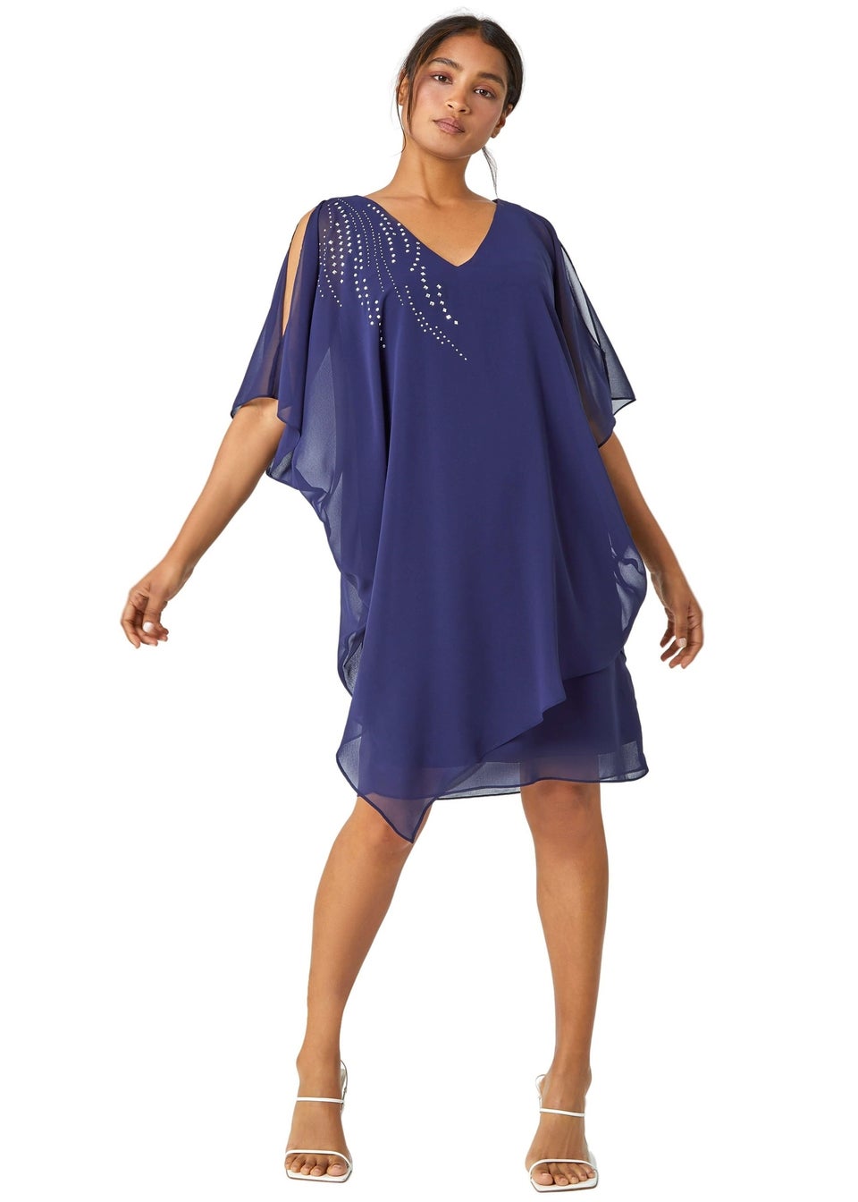 Matalan cold shoulder dress clearance