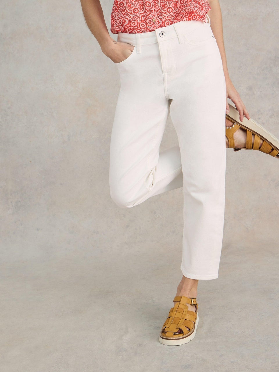 7/8-Jeans Blake mit geradem Bein