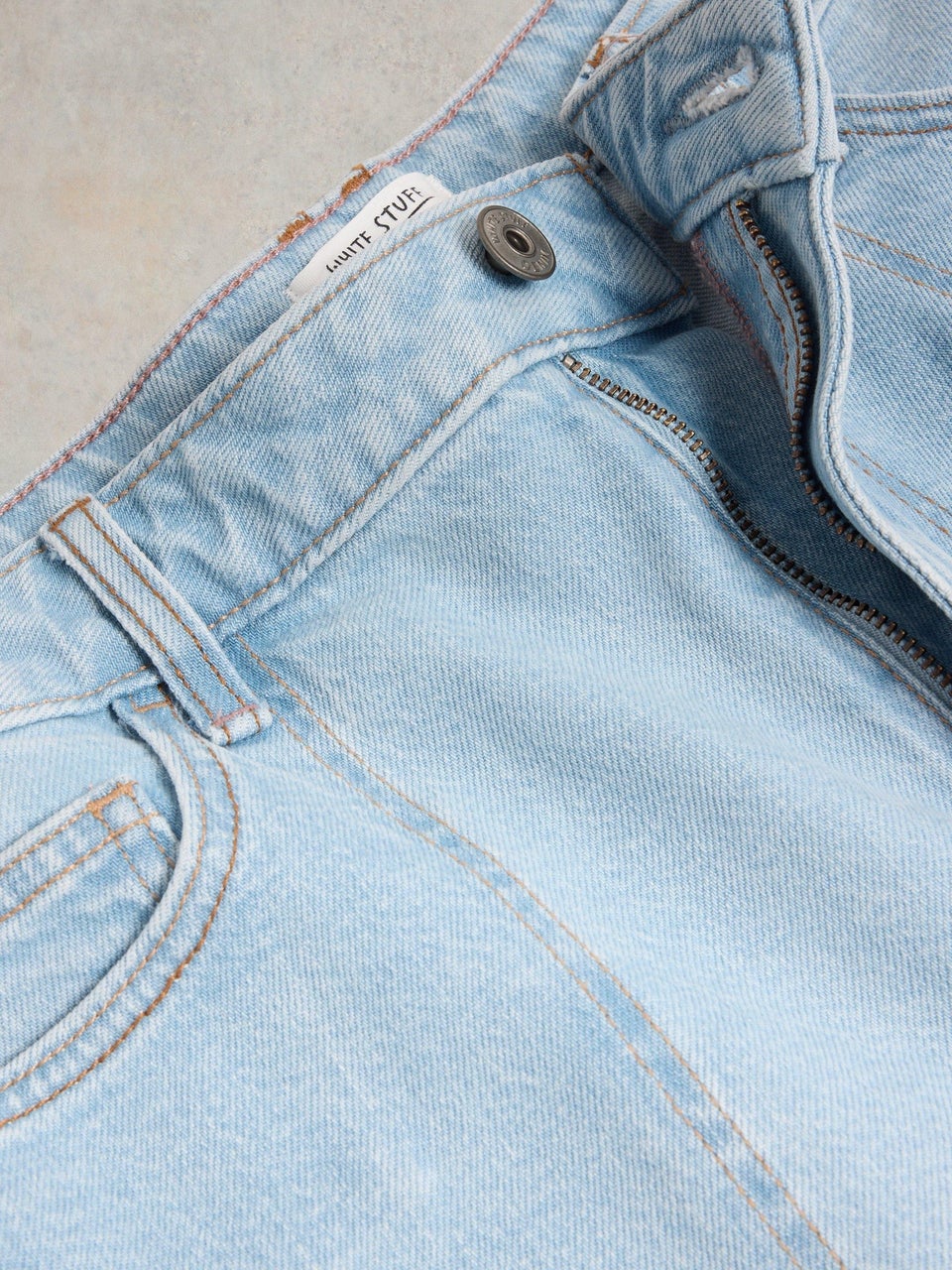 7/8-Jeans Tia mit weitem Bein