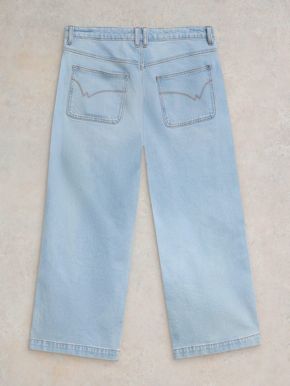 7/8-Jeans Tia mit weitem Bein
