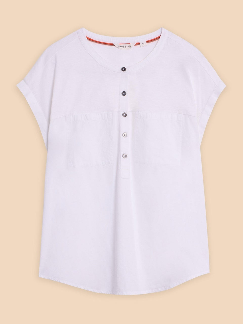 Beth Bluse aus Jersey-Mix