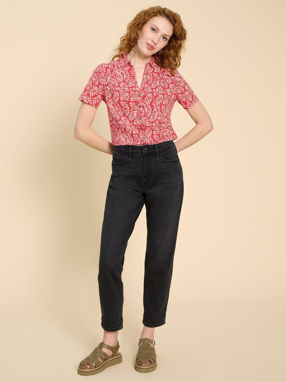 Penny Jerseybluse mit Taschen