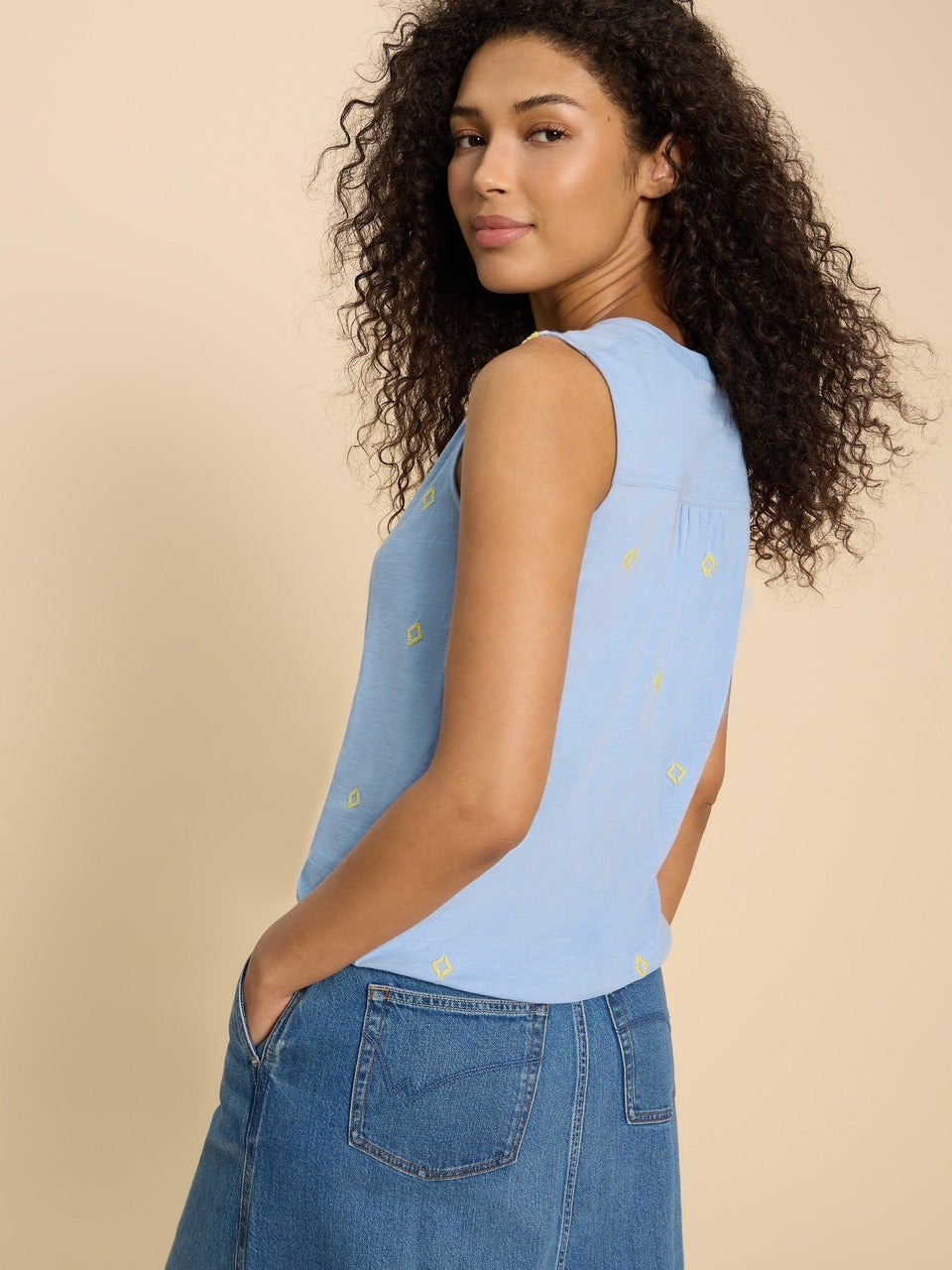 Tulip Ärmellose Jerseybluse