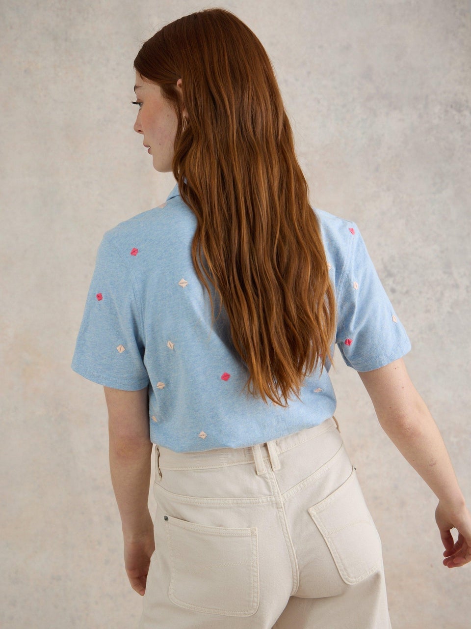 Penny Bestickte Bluse