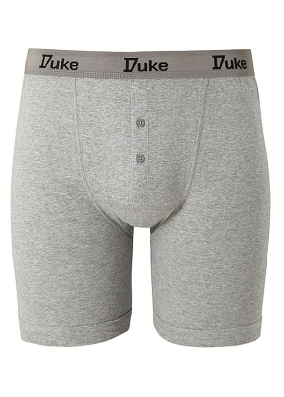 Duke Black/Grey London Driver Kingsize Cotton Boxer Shorts (Pack of 3)