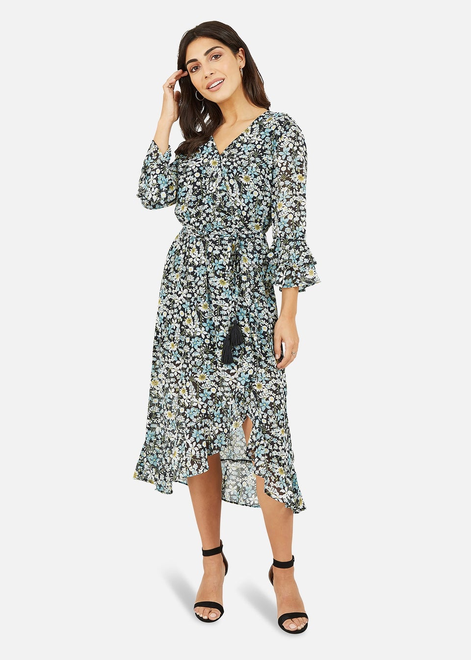 Yumi meadow embroidered mirror dress discount