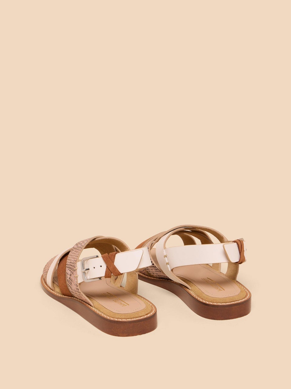 Holly Keilsandalen aus Leder