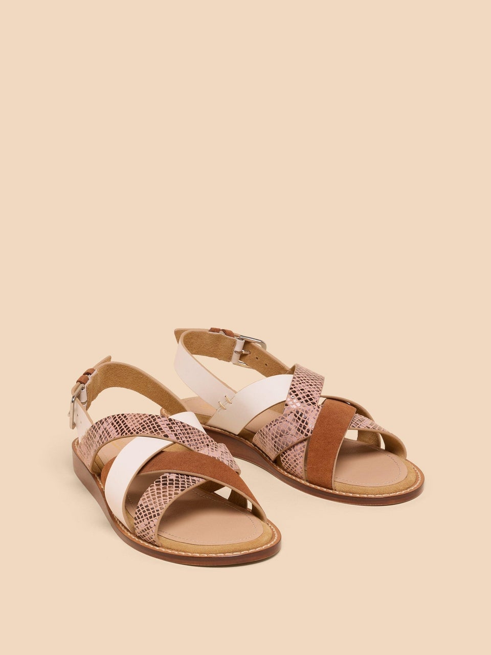 Holly Keilsandalen aus Leder