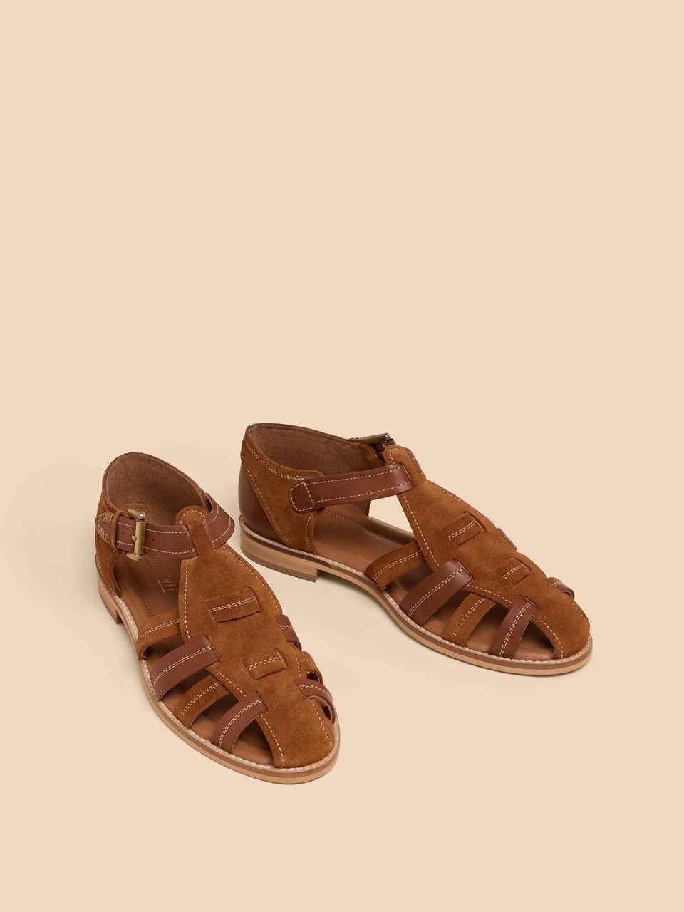 Fischersandalen aus Leder