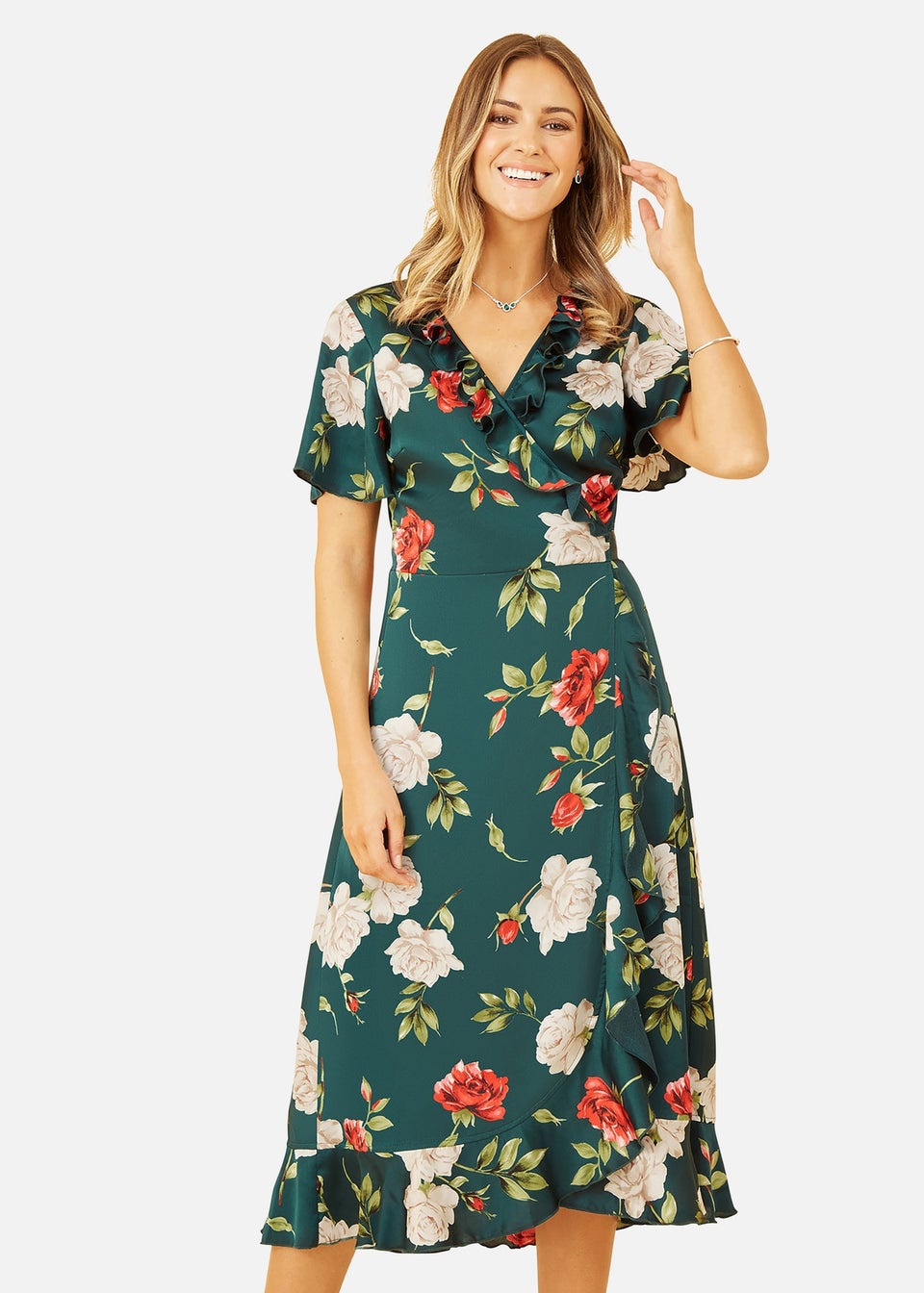 Yumi wrap dress cheap
