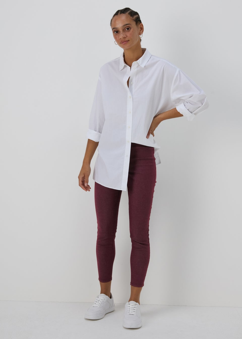 Burgundy Rosie Jeggings Matalan
