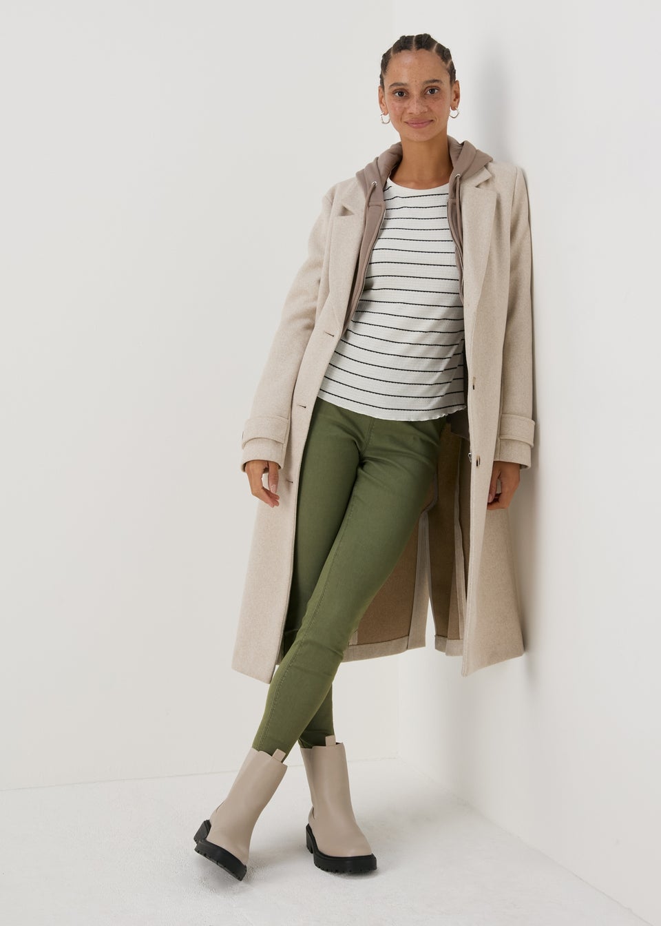 Khaki Rosie Jeggings Matalan