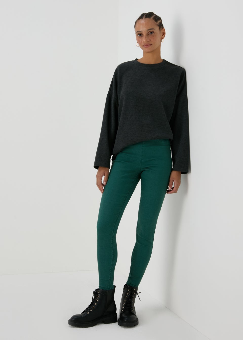 Green Rosie Jeggings Matalan
