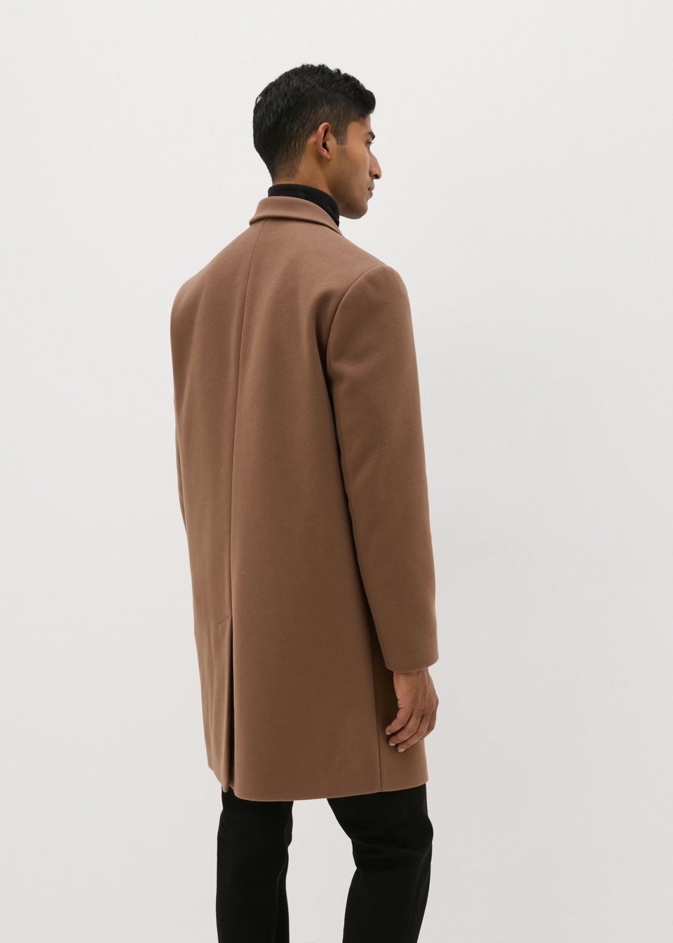 Taylor & Wright Brown Relaxed Overcoat