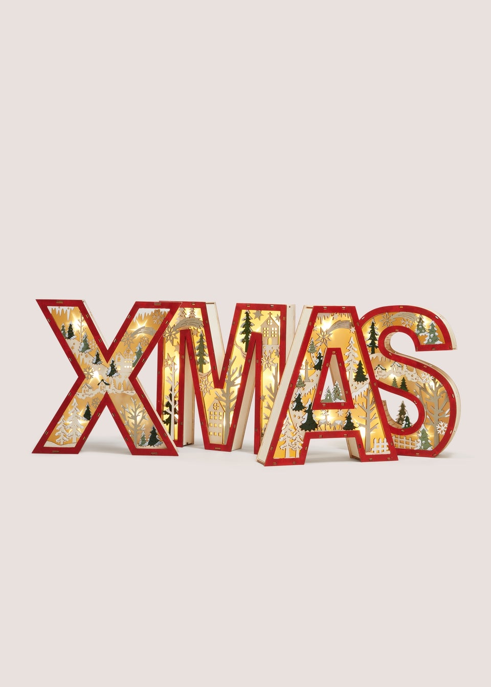 Winter Poem Multi Alphabet Light Up Letter