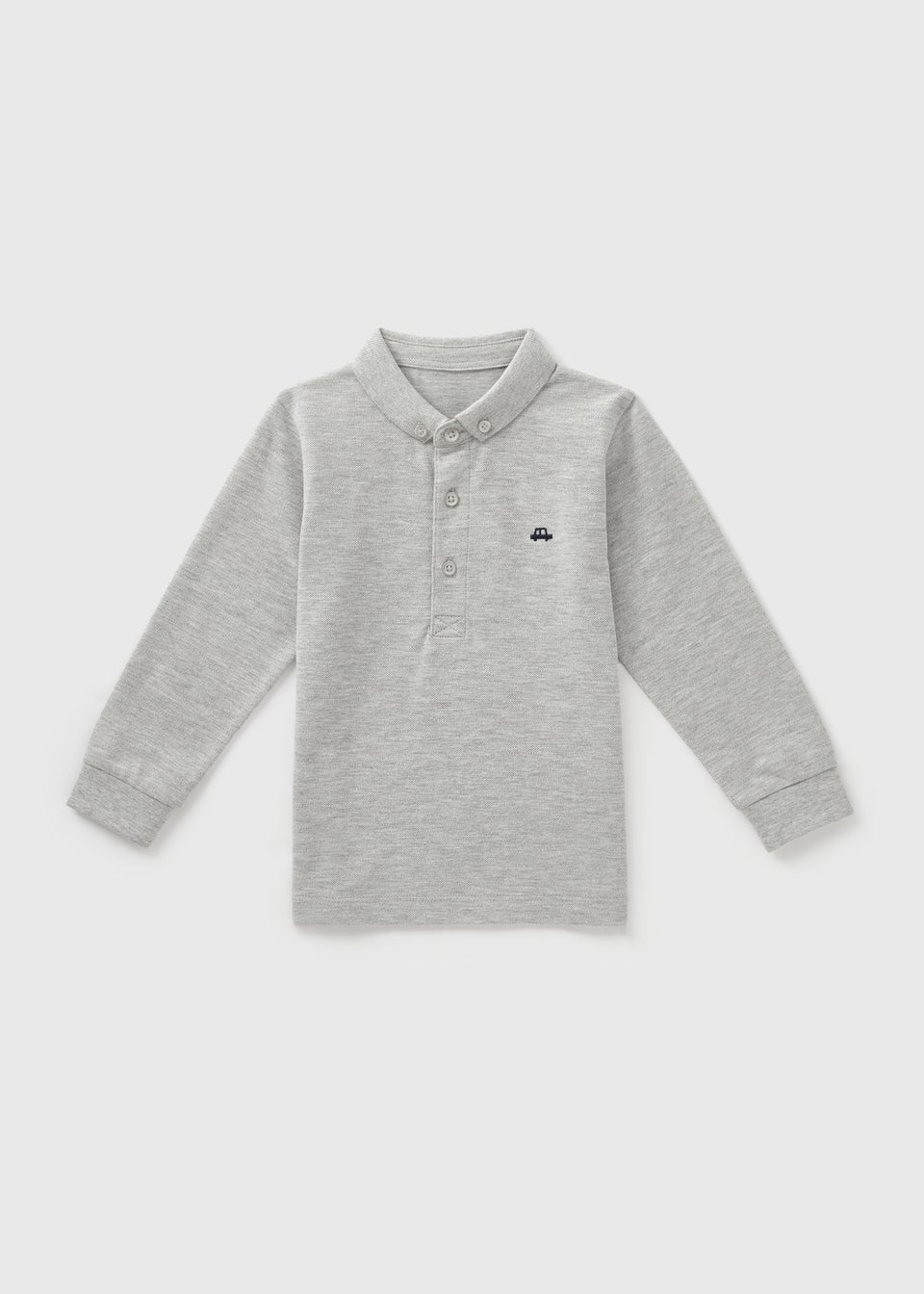 Childrens grey polo shirts shop