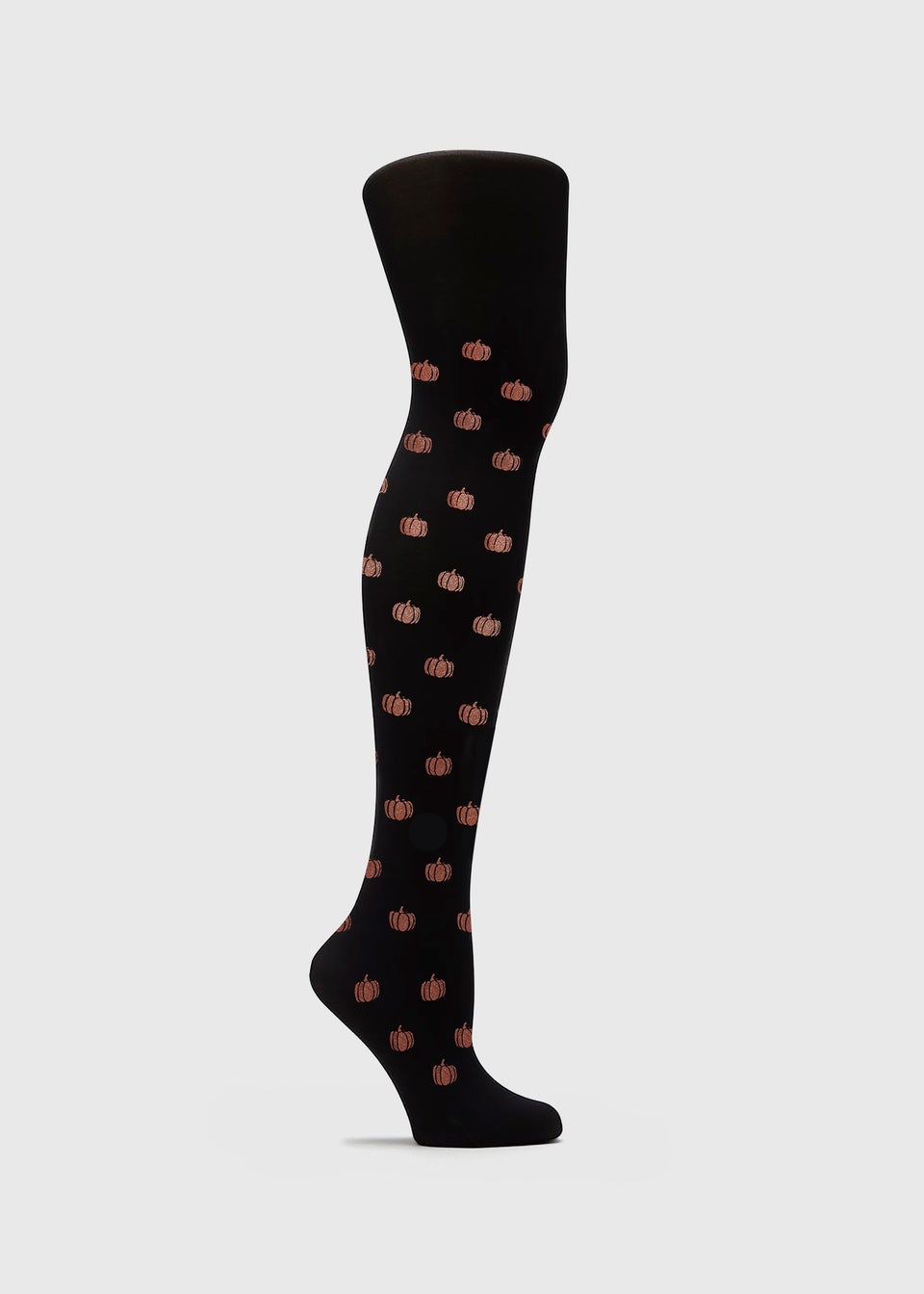 Black Pumpkin Tights Matalan