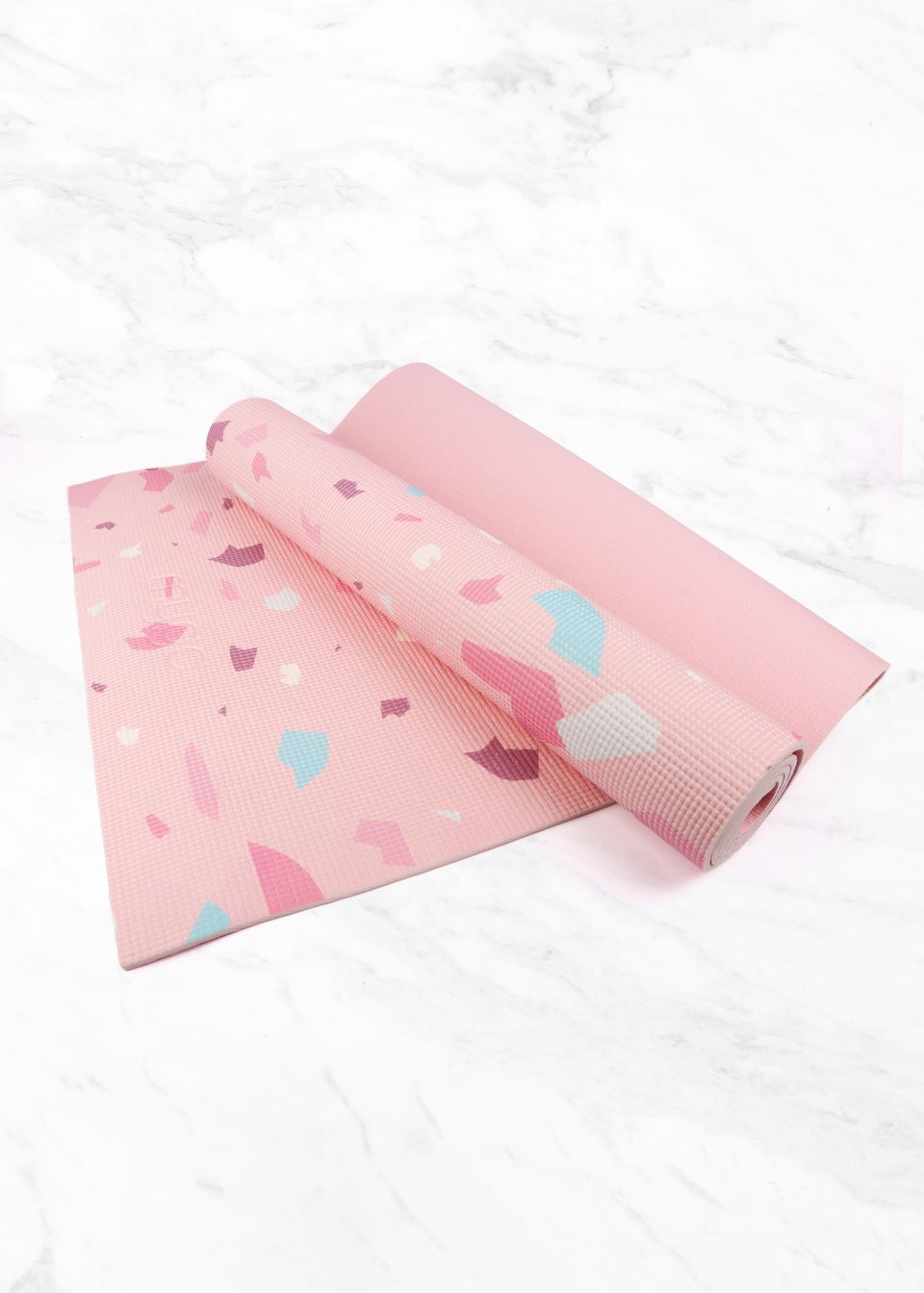 Myga Pink Terrazzo Yoga Set