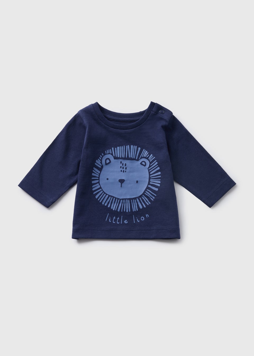 Baby Blue Lion Print T-Shirt (Newborn-23mths)