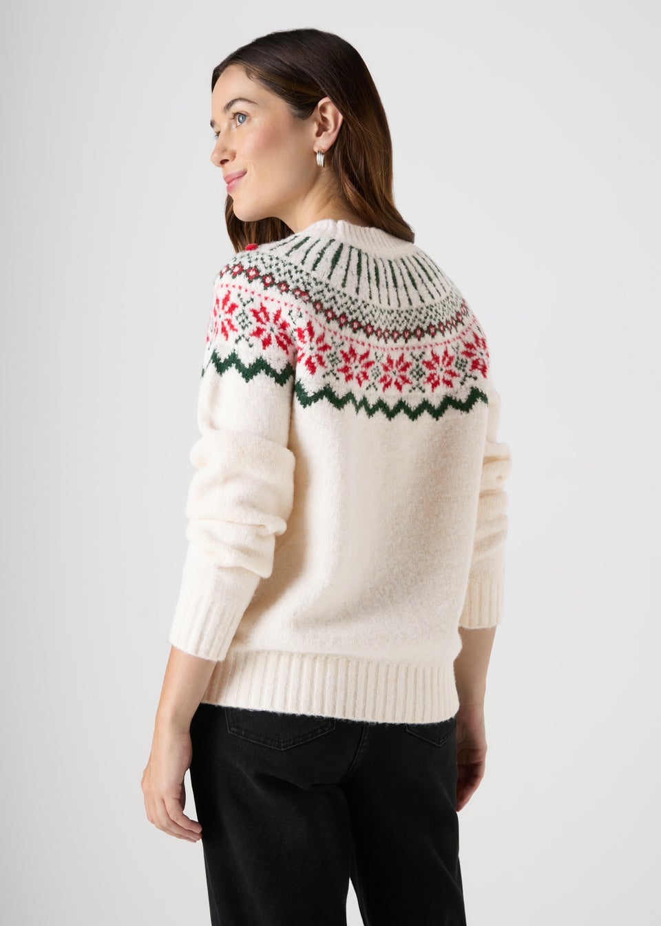 Cream fairisle jumper store