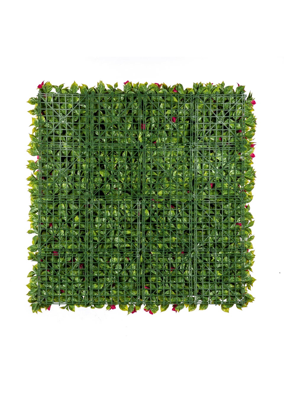 Premier Decorations Bougainvillea Artificial Living Wall Panel (100cm x 100cm)