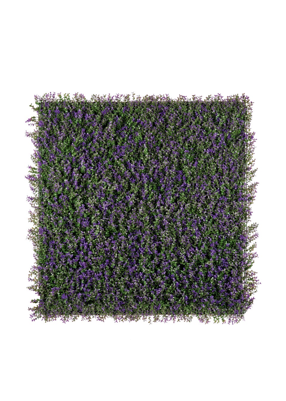 Premier Decorations Lavender Artificial Living Wall Panel (100cm x 100cm)