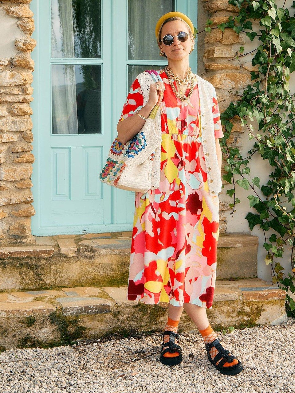 Jamie Kleid aus Leinenmischung