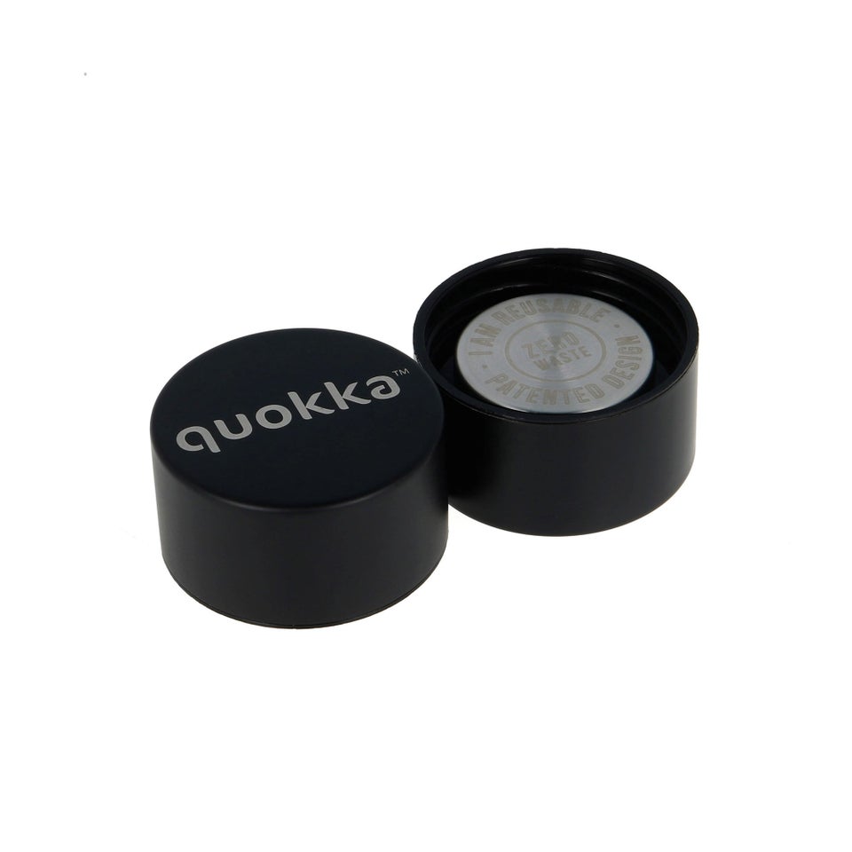 Quokka Thermal Jet Black Stainless Steel Bottle (510 ml)