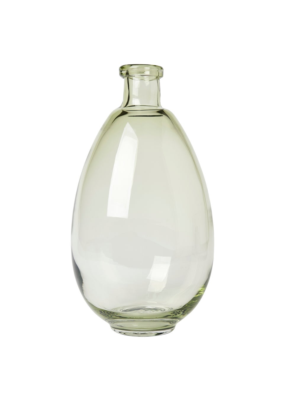 BHS Clear Recycled Bottle Glass Vase