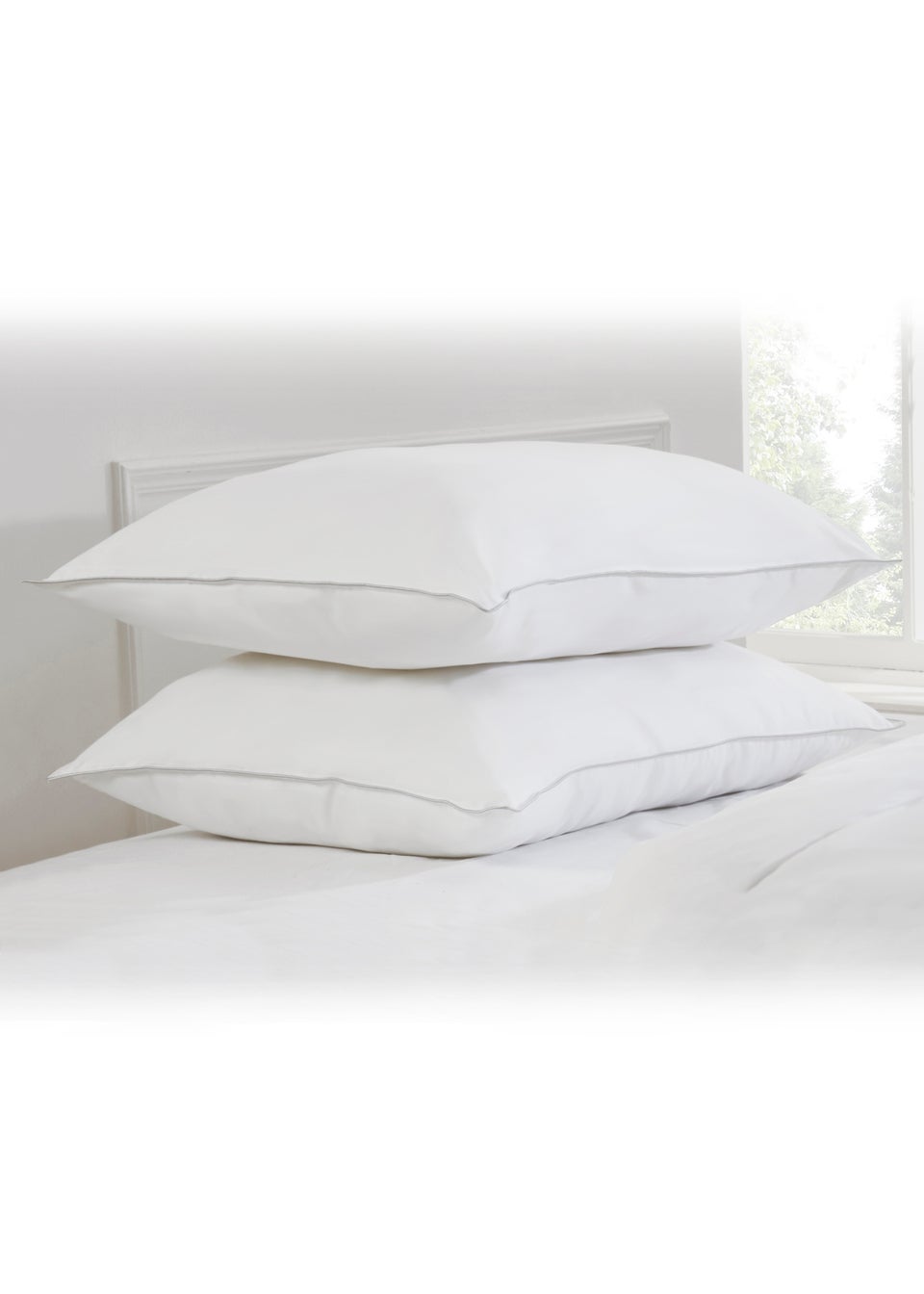 BHS All Natural Pair of Duck Feather Pillows