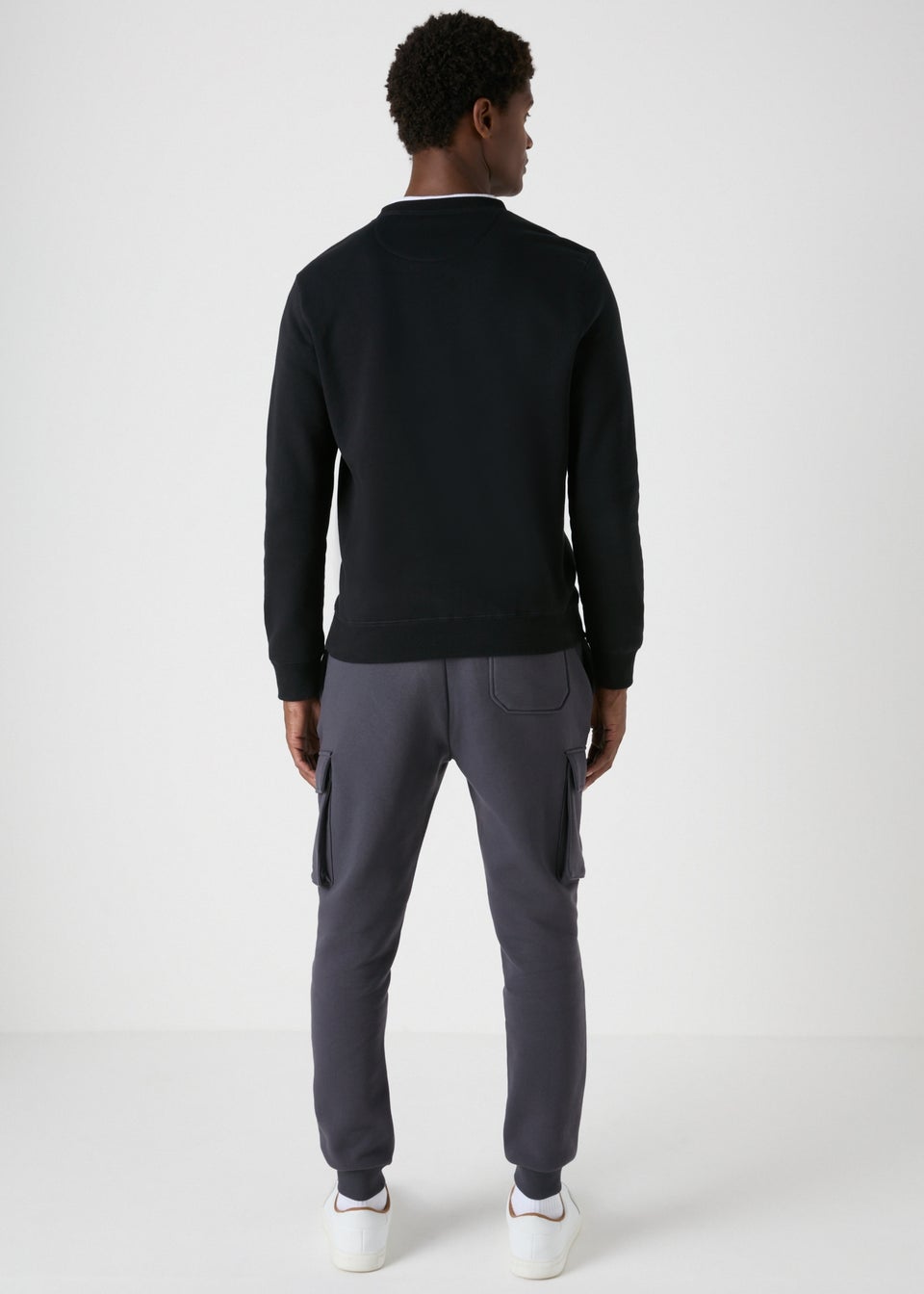 Charcoal Cargo Joggers