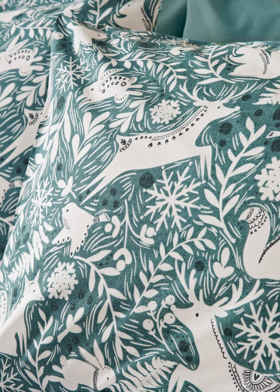 Teal Forest Duvet Set