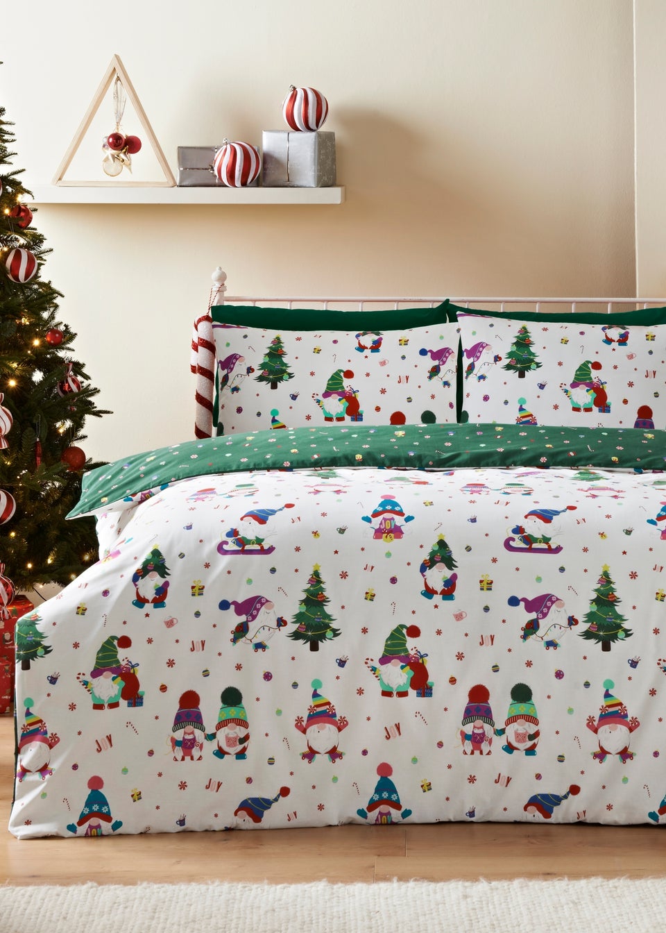 Christmas cot bed duvet set online