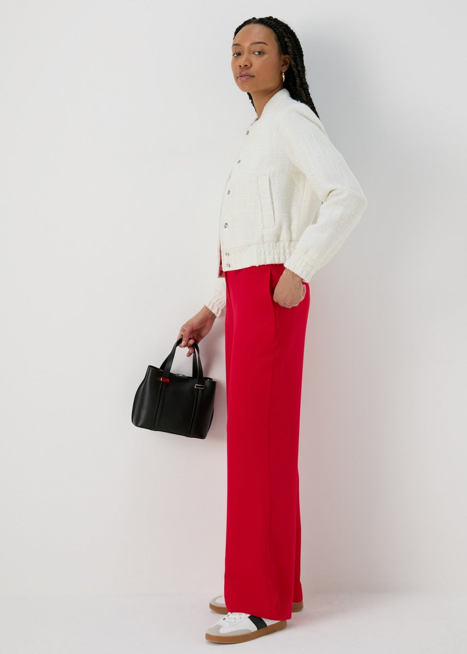 Red Suit Co Ord Trousers Matalan