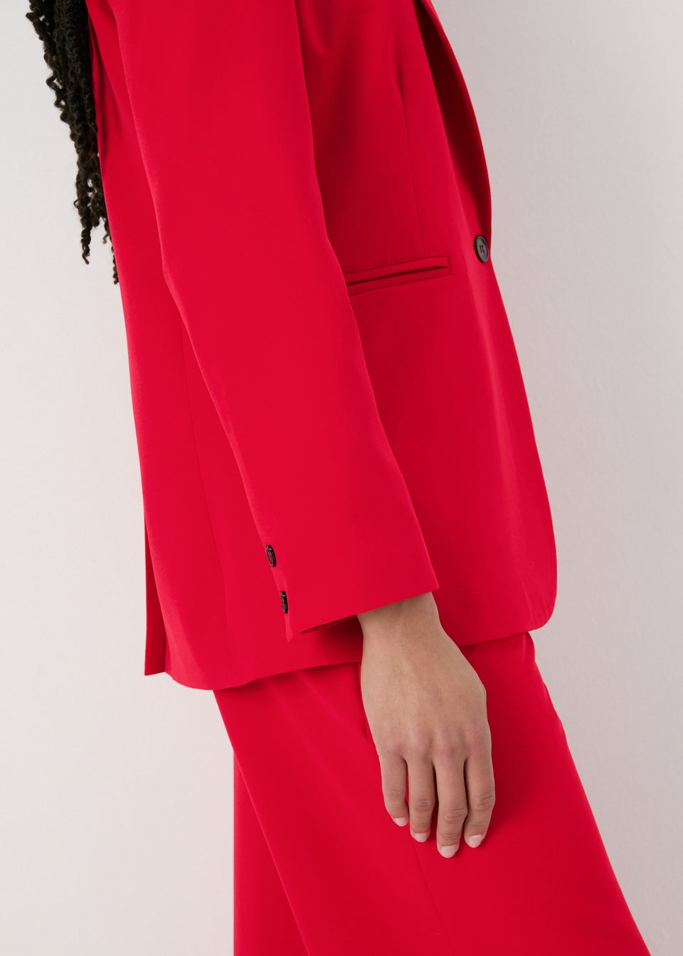 Red Bright Coloured Blazer Matalan