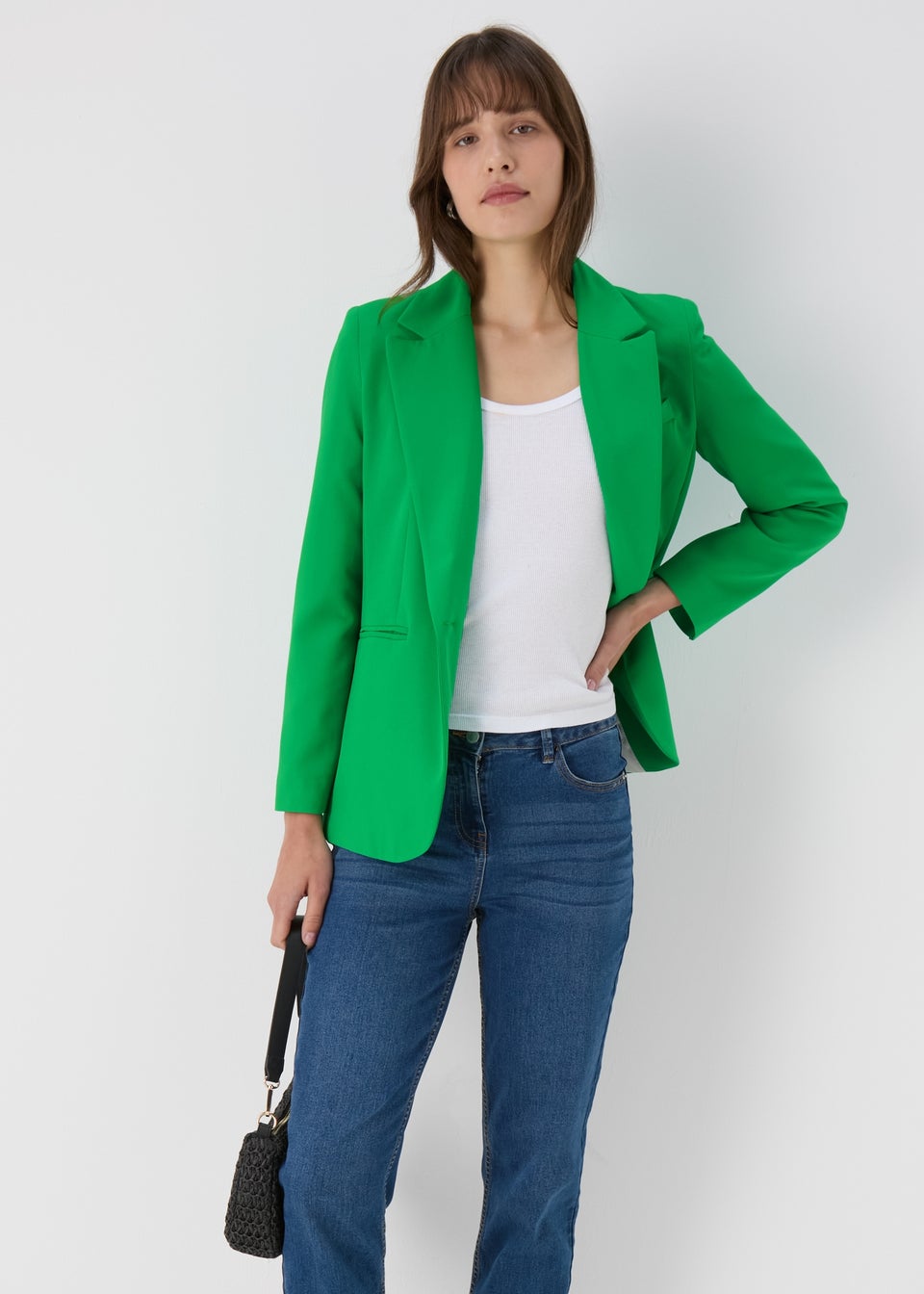 Green Bright Coloured Blazer