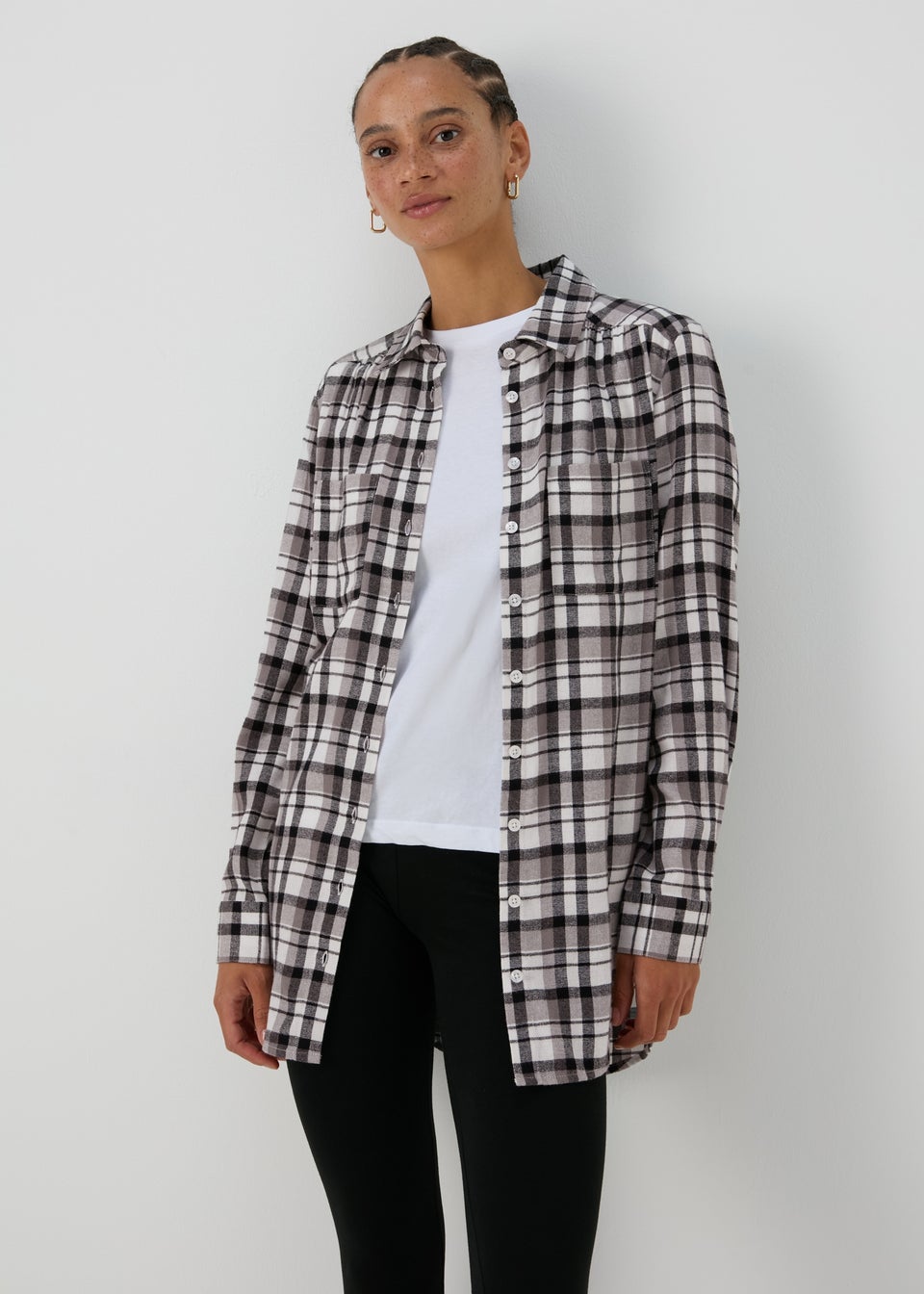 Grey Check Shirt
