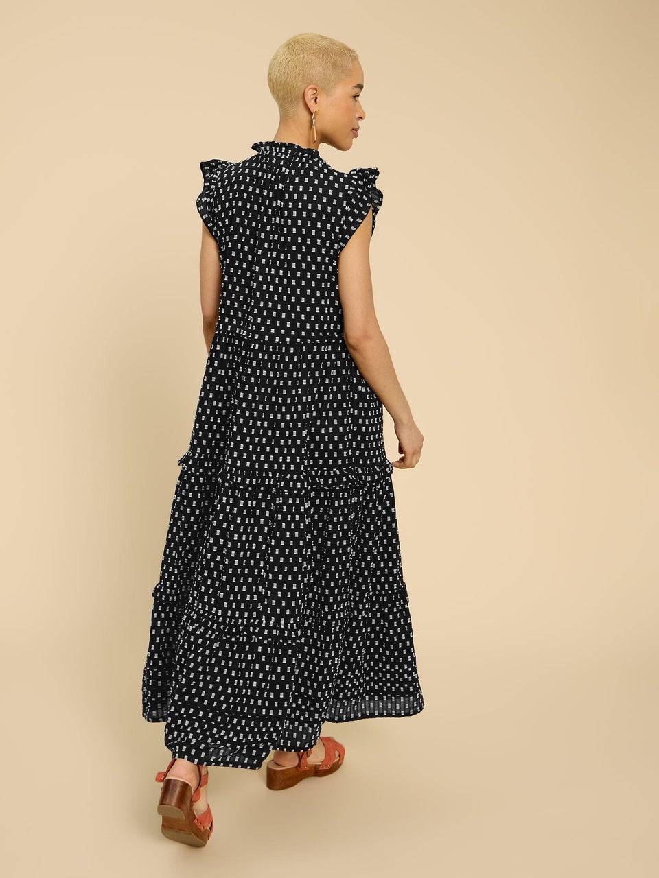 Rosie Maxikleid aus Baumwolle