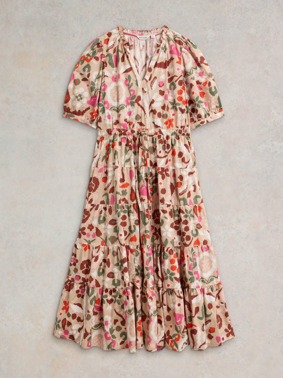 Elle Gestuftes Kleid