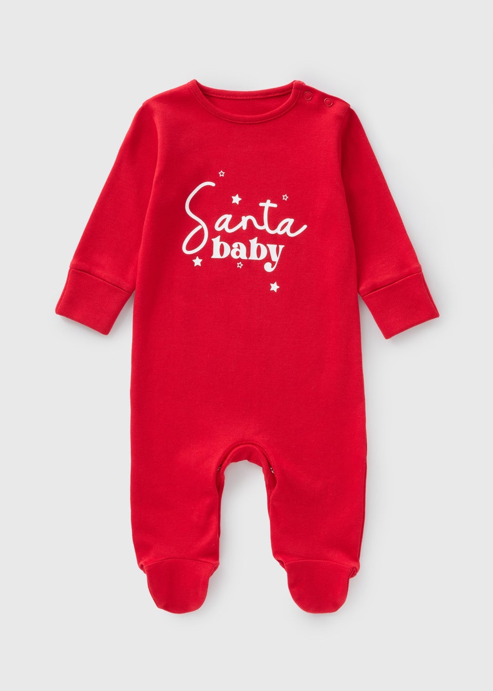 Baby Red Santa Sleepsuit (Newborn-18mths)